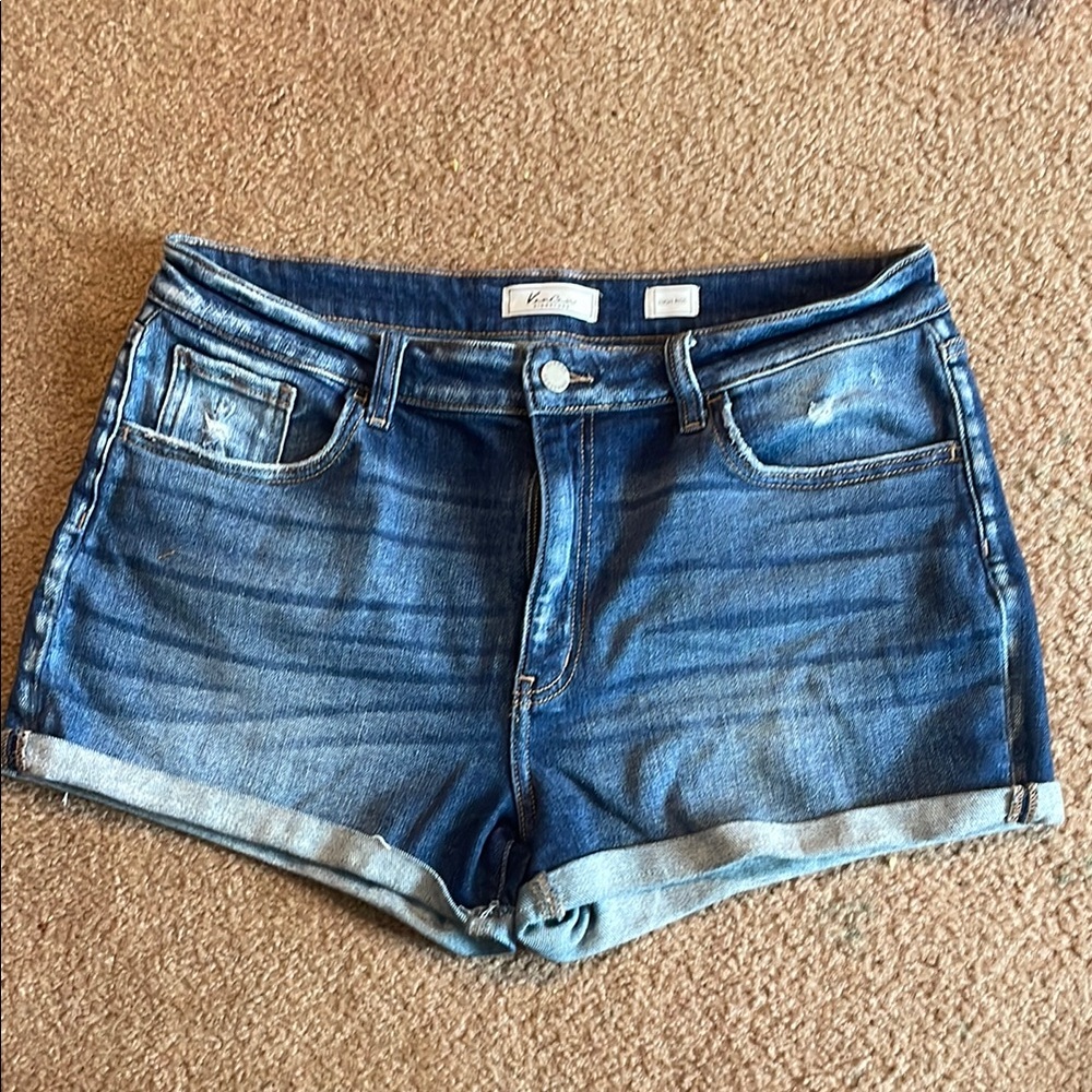 NWOT KanCan Denim Shorts, Size 31, High Rise
